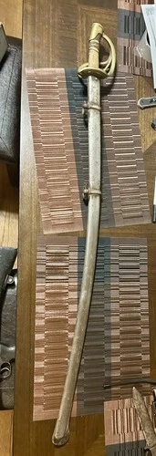 CLEMEN & JUNG M1840 CAVALRY SWORD AND SCABBARD