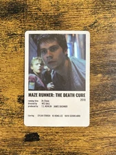 Maze Runner (2018) - Movie Film Cover Vinyl Decal Sticker Window Wall Notebook