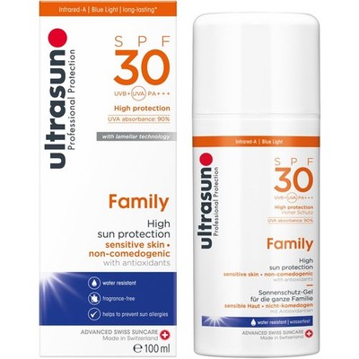 Ultrasun Family LSF30 100ml 100 ml (1er Pack), Creme 