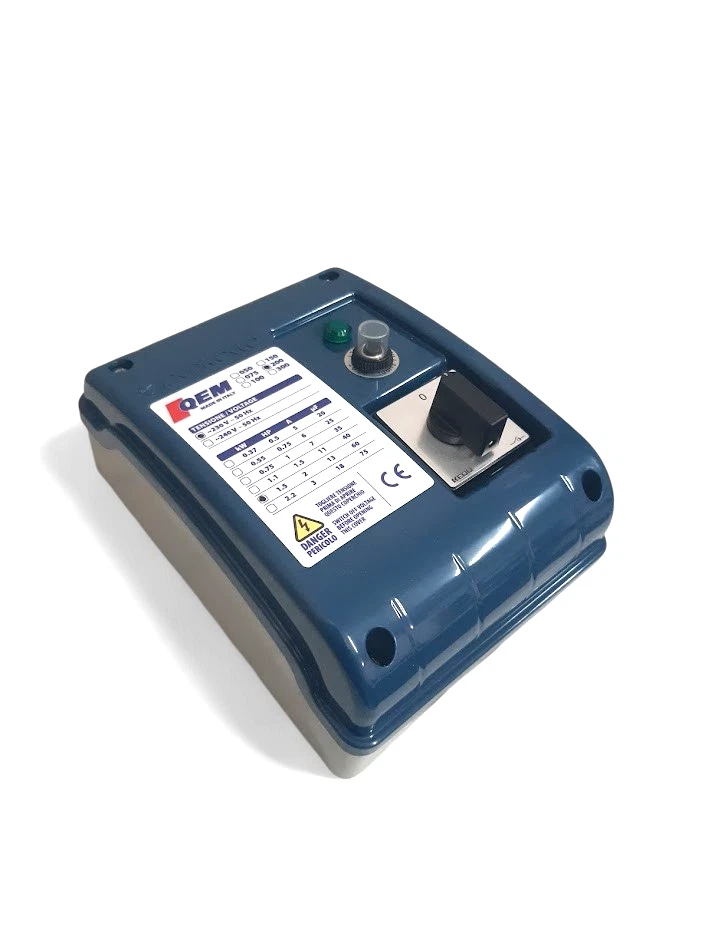 QUADRO ELETTRICO POMPA SOMMERSA PEDROLLO HP 2 QEM 200 V220 TERMICA CONDENSATORE - Immagine 2 di 4