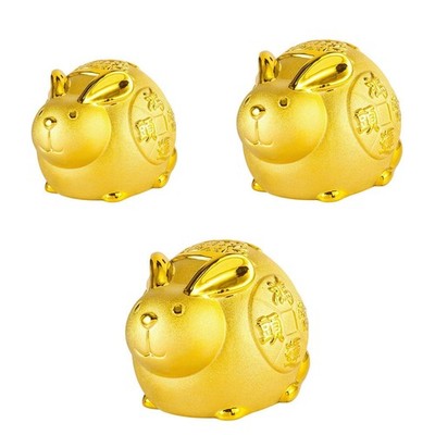 Lucky Rabbit Piggy Bank Craft Ornament zum Sammeln für