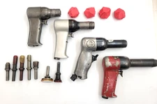 Great Chicago Pneumatic Rivet Gun Assortment (4Guns and accessories)