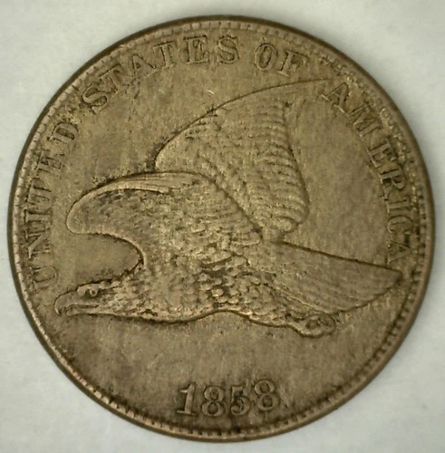 1858-P Flying Eagle Cent — photo from another recent sale