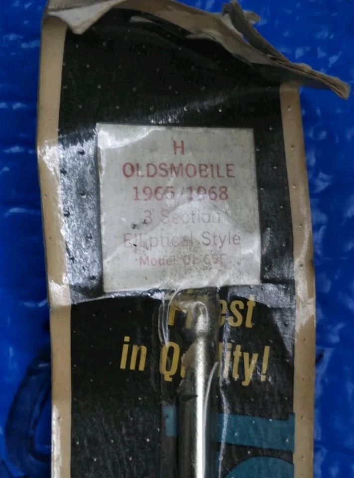 🔥🔥 1965 - 69 Oldsmobile Cutlass 442 Mástil de antena Solo punta ovalada Estilo GM 402253 Foto 4 de 4