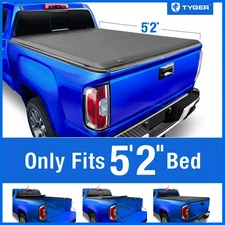 TYGER T1 Soft Roll-up Tonneau Cover for 19-22 Colorado/Canyon 5'2" Bed