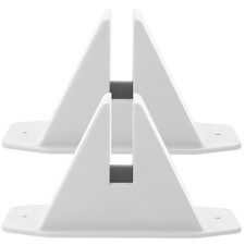 2 Pcs Indoor Picket Fence Base Decorative Garden Border Decoration for