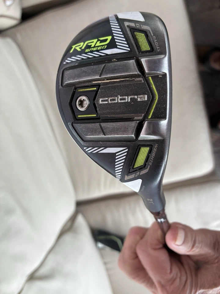 Cobra RAD Speed Hybrid 4 Hybrid 21° Graphite Regular Right 40.25in - Image 2 of 4