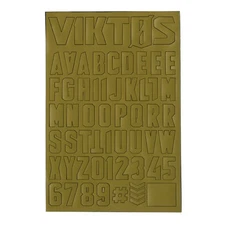 VIKTOS Moralphabet Spartan OSFA Hook and Loop Letters (2000102)