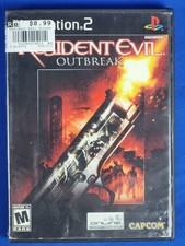 Capcom Resident Evil Outbreak PS2 Survival Horror Multiplayer