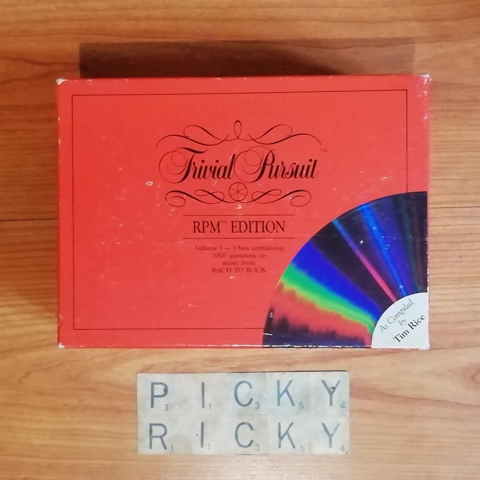 Trivial Pursuit RPM Edition Volume 1 Question cards Bach to Rock 3000 Questions  - Image 4 of 4
