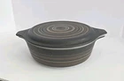 Vintage Pyrex Terra Casserole with Lid 1 Qt 471 Matte Brown Ovenware