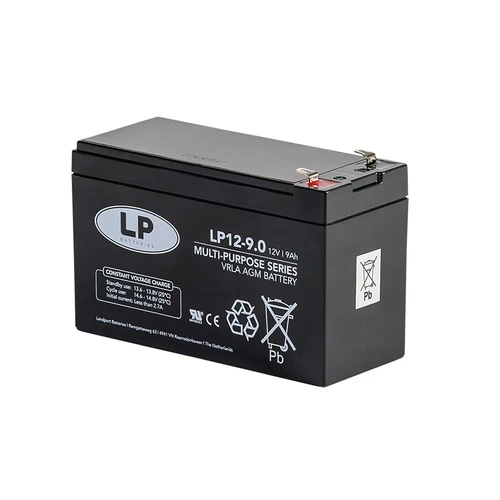 Plc Power Module Backup Battery 12V, 9.0 Ah Sealed VRLA AGM Technology