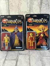 Super 7 Reaction Figures Thundercats Cheetara and Jaga Bundle NEW SEALED