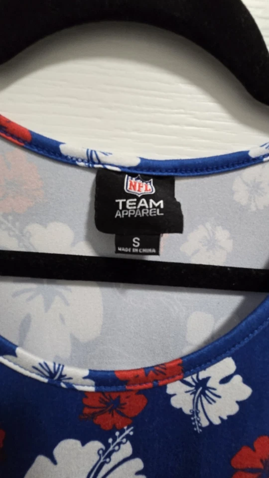 Любимый сарафан с цветочным узором для фанатов Buffalo Bills размер Dmall одежда для команды НФЛ - Изображение 3 из 4