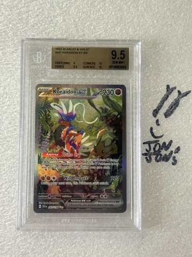 Koraidon ex graded BGS 9.5 for sale on eBay