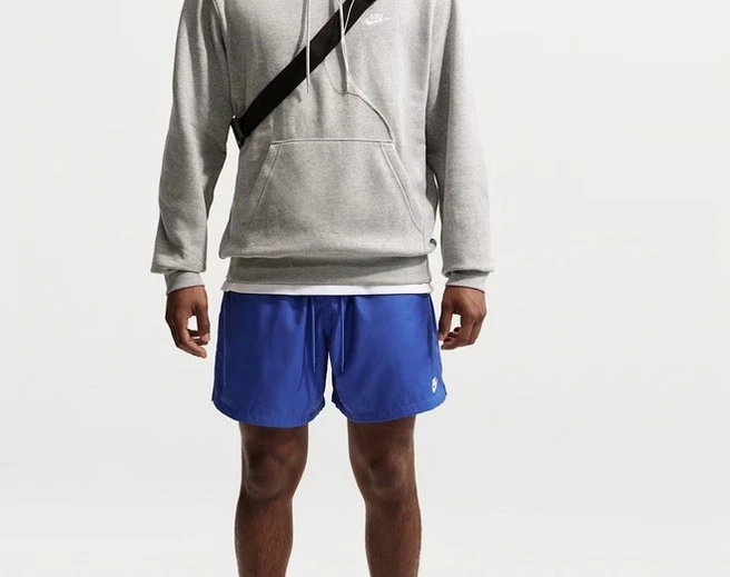 Nike Club Men's Woven Flow Shorts XXL Game Royal Blue/White FN3307-480