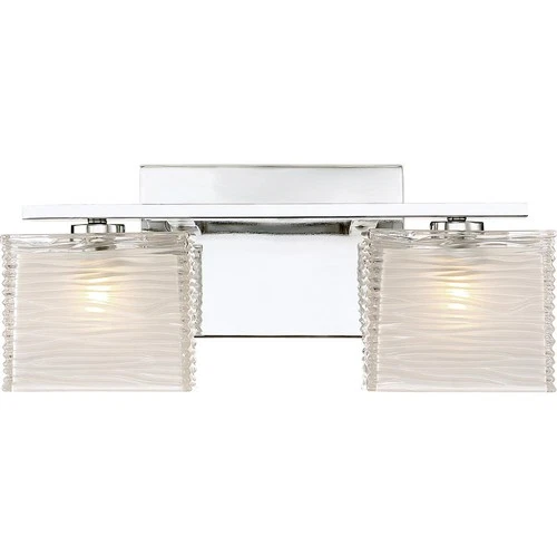 Quoizel WCP8602C OPEN BOX Westcap Bathroom Vanity Light Polished Chrome - Picture 1 of 4