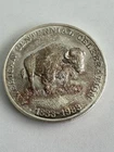 The International Silver Trade Unit .999 Fine Silver Coin Buffalo On Front