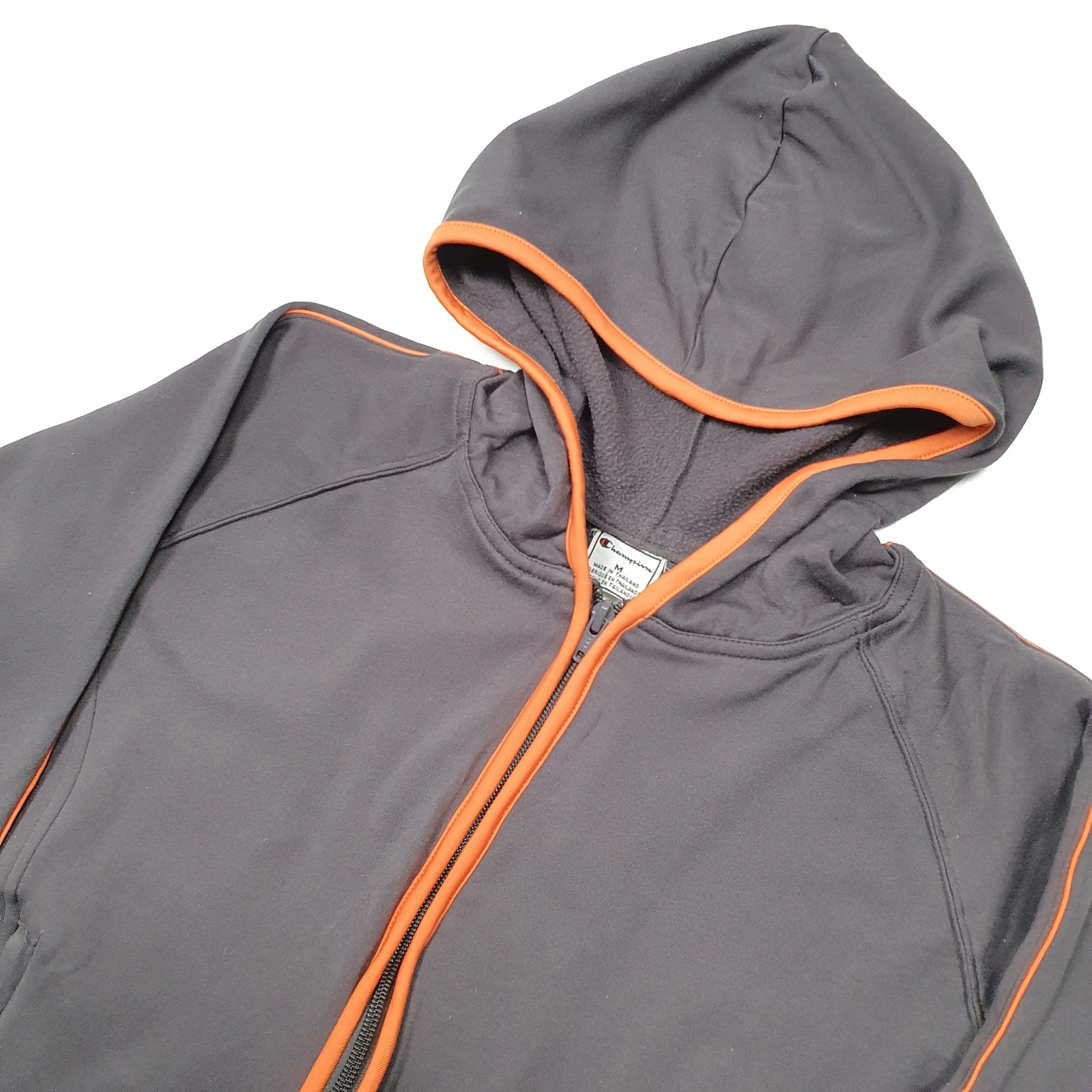 Mens CHAMPION Cotton 1/4 Quarter Zip Jumper Sweatshirt S image 2