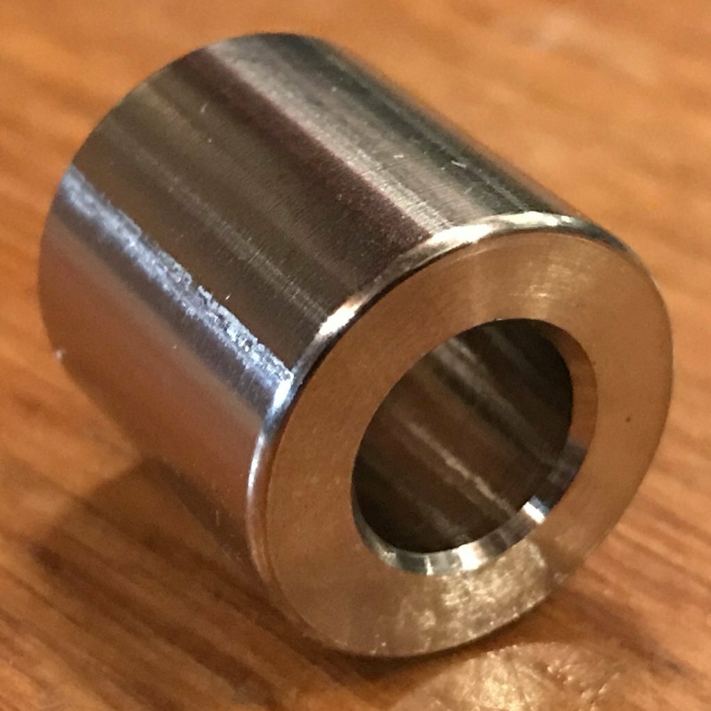 EXTSW 3/8" ID X 3/4" OD X 2 Inch Long 316 Stainless Spacer - Foto 9