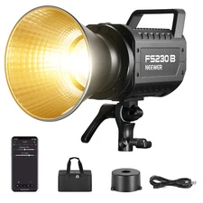 NEEWER FS230B LED Video Light 230W Bi Color COB Silent Photography Continuous