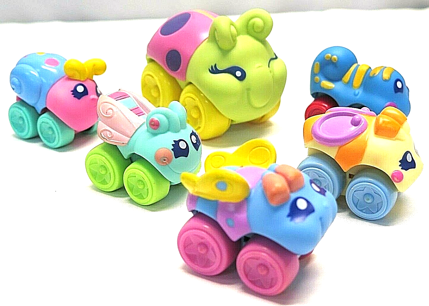Playskool Lot of 6 Insects Ladybugs Butterflies Caterpillar (Wheelies) eBay