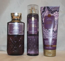 Bath & Body Works Sweet  Whiskey Body Cream, Wash & Fine Fragrance Mist