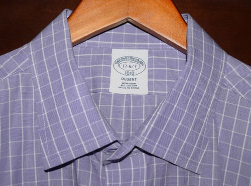 Long Sleeve Dress Shirt Size REGENT 17 