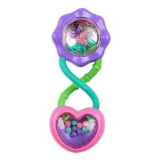 Rattle and Shake Barbell Toy - Pretty in Pink, Ages 3 Months 