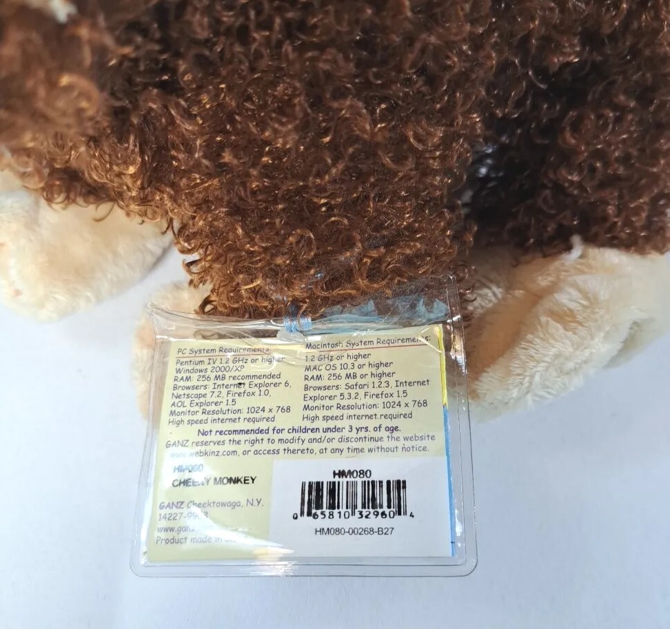 Webkinz Cheeky Monkey for sale online | eBay