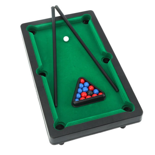 Mini Pool Table Interactive Simulation Miniature Billiard Pool Game Set - Picture 4 of 12