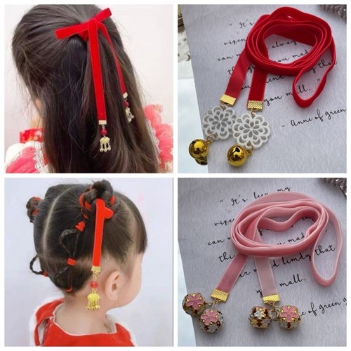 Chinese Style Braided Hair Rope Hanfu Headdress Girl DIY Ponytail ...