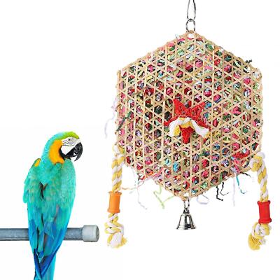 Vogel Kauspielzeug, Papageienkäfig Beißspielzeug, kreativer Beiß