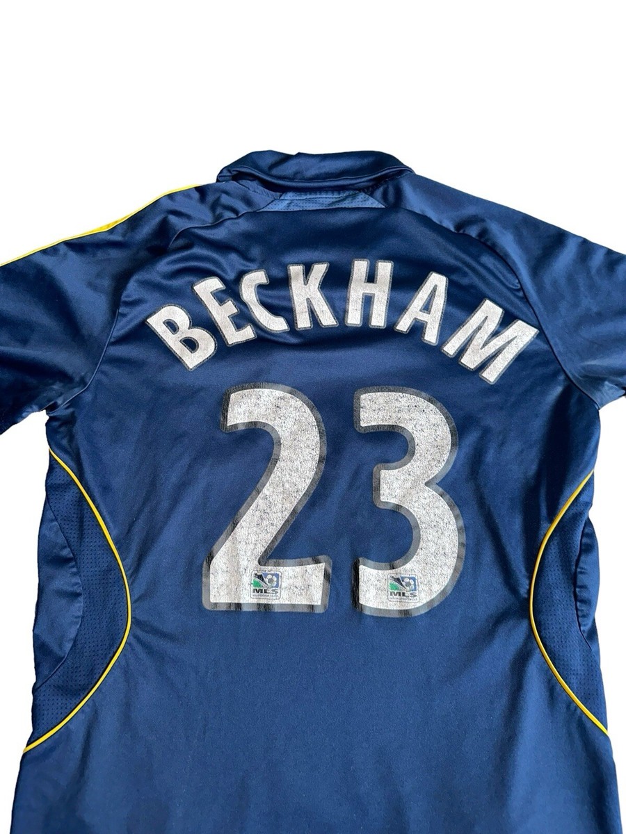 Vintage Los Angeles Galaxy David Beckham #23 2008 Away