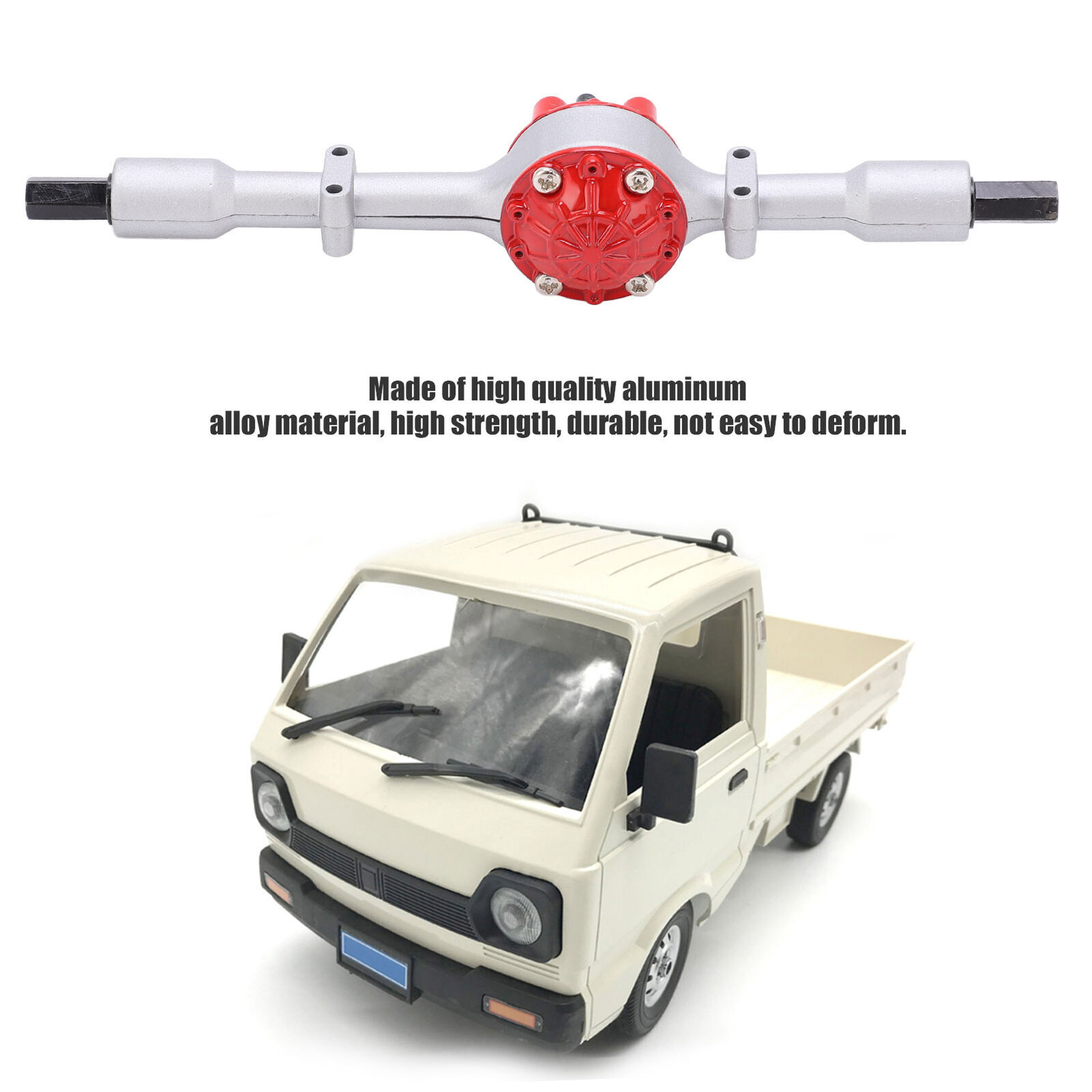 RC Truck Metal Rear Bridge Axle Replacement Accessories RC Car Upgrade Parts