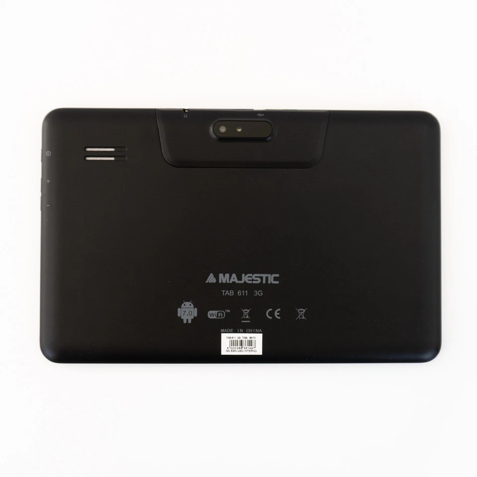 ✅ Tablet Majestic TAB 611 3G Android Display 10,1" Quad Core 1 Gb 8Gb Fotocamera - Immagine 2 di 4