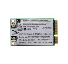 Wireless Network Card Mini PCI-E WiFi 802.11 Adapter WM3945ABG For HP/Compaq ...