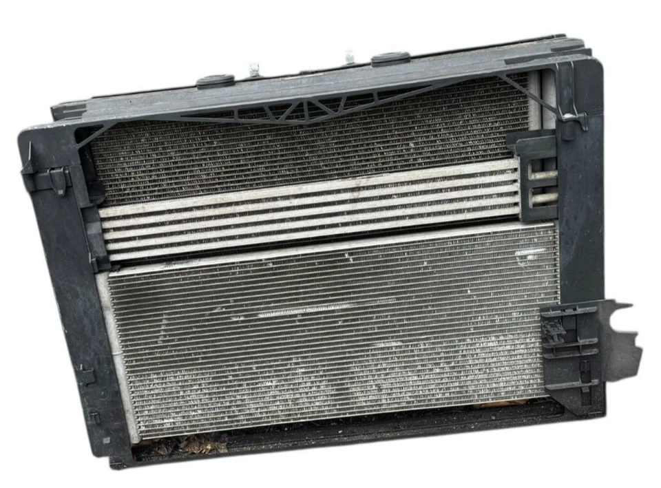 BMW F01 F02 750Li 750i 2009-2015 radiador principal condensador ventilador conjunto motor fabricante de equipos originales Foto 4 de 4