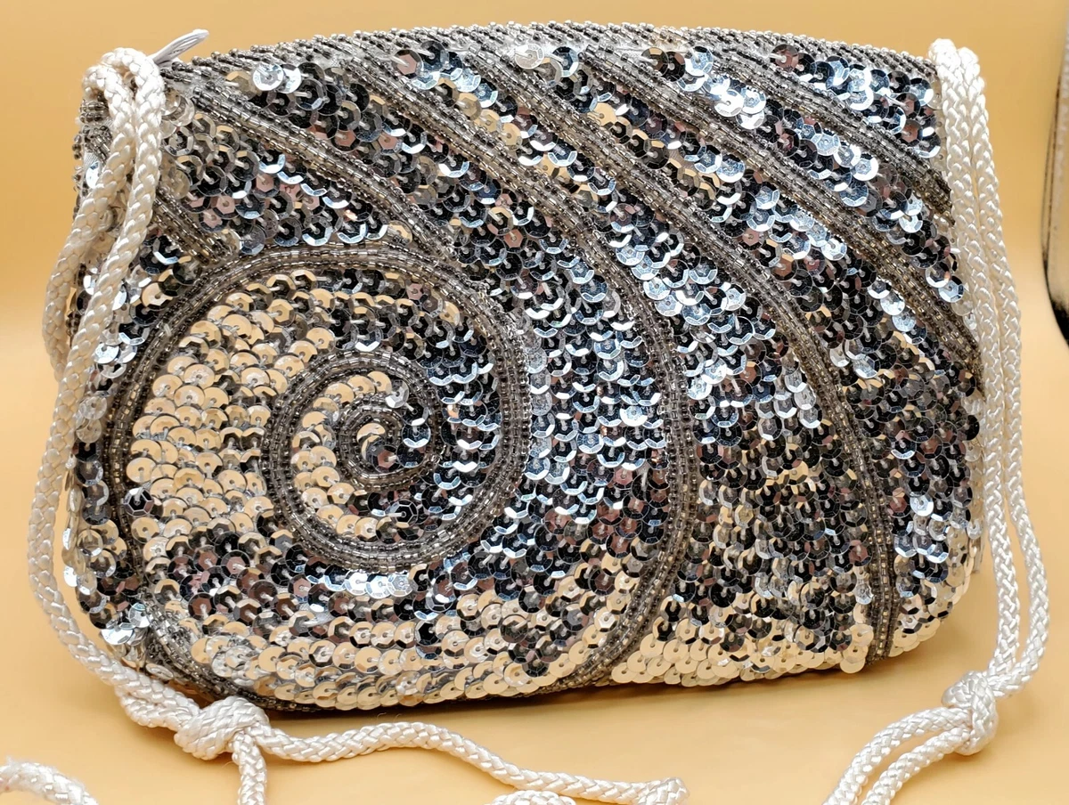 La Regale Sequin Vintage Purses