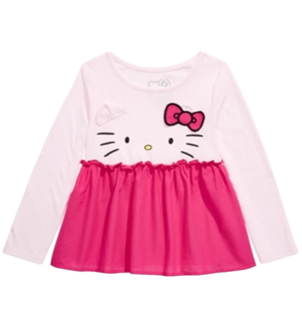 Hello Kitty Polyester Tops for Women