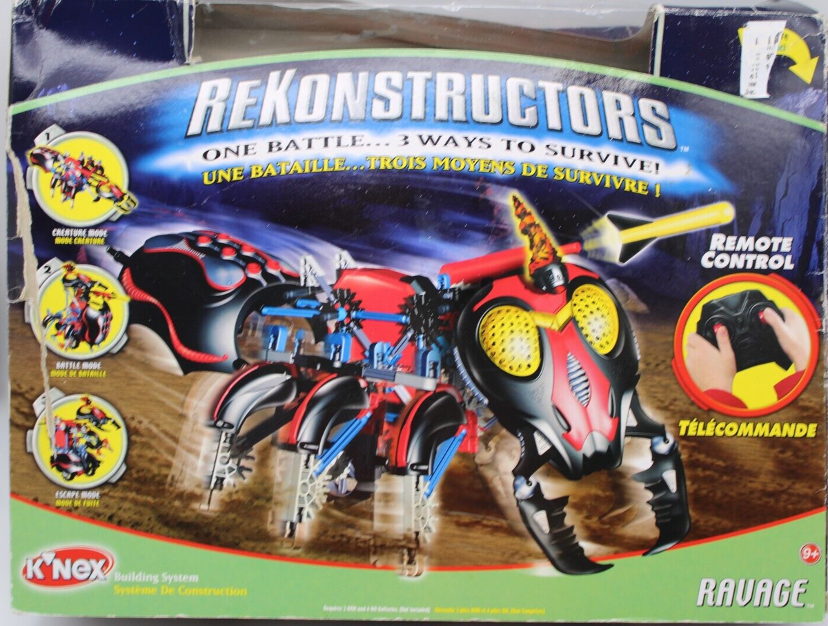 K'Nex ReKonstructors Ravage Construction Building Toys 14146