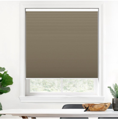 LazBlinds Cordless Cellular Blackout Honeycomb Shades 36'' x 72''  - Dark Coffee