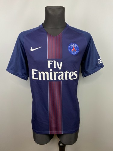 PARIS SAINT-GERMAIN 2016 2017 HOME SHIRT PSG FOOTBALL JERSEY MENS NIKE SIZE L - 第 1/12 張圖片