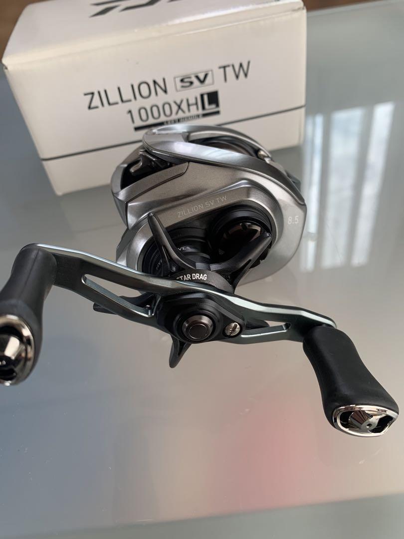 Daiwa Zillion SV TW 1000XHL Baitcasting Reel - Freshwater Daiwa Zillion SV TW 1000XHL Baitcasting Reel - Freshwater