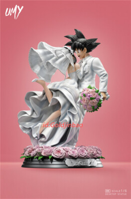 Son Goku Chichi Wedding Resin Model UMY Studio Dragon Ball 1/6