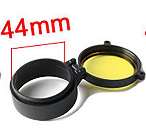 Rifle Scope Quick Spring Protection Lens Cover Flip Up Cap Objective Lense Lid - Picture 20 of 38