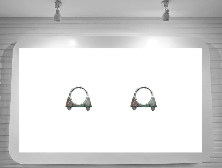 Mittelschalldämpfer und Hosenrohr für Opel Corsa C 1.2 ,1.4 Auspuff Schelle - Bild 2 von 2