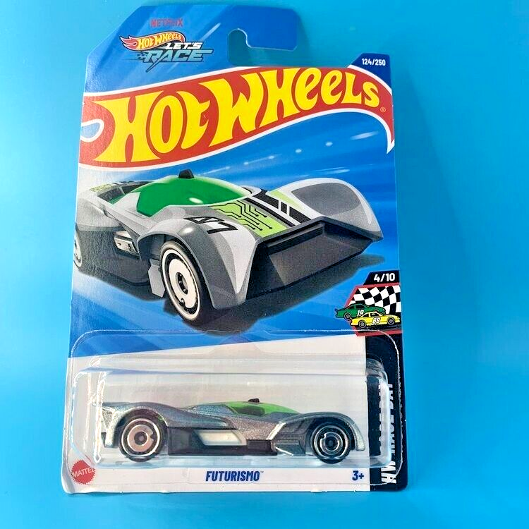 HOT WHEELS 2025 FUTURISMO METALLIC GREY 124/250 HYY65 LET'S RACE