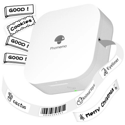 Label Printer Mini Printer Pocket Label Maker Wireless Sticker Pocket Printer