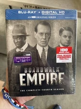 Boardwalk Empire The Complete Fourth 4th Season Blu-ray 4-Disc Set BRAND NEW 